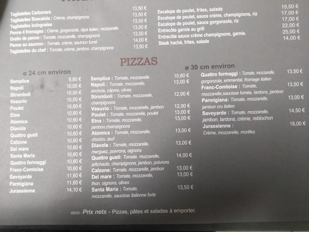 Santa Maria - Menu Image 3